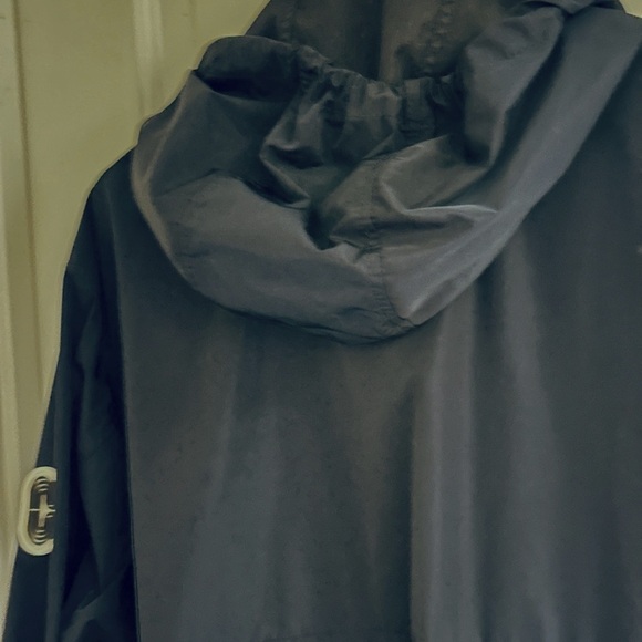 Men’s Coach raincoat XL Navy excellent condition - Picture 8 of 13